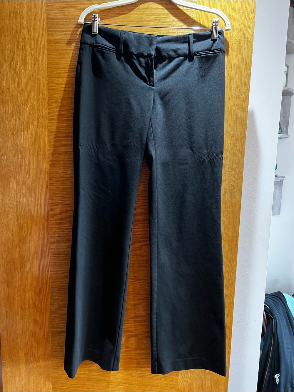 LOFT Black Wide Leg Dress Pants